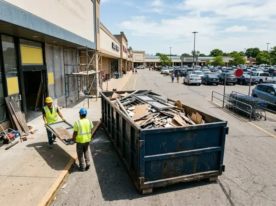retail-store-renovation-debris-003 — frequently asked questions, Roll-off Dumpster Rentals in Cedar Creek, TX